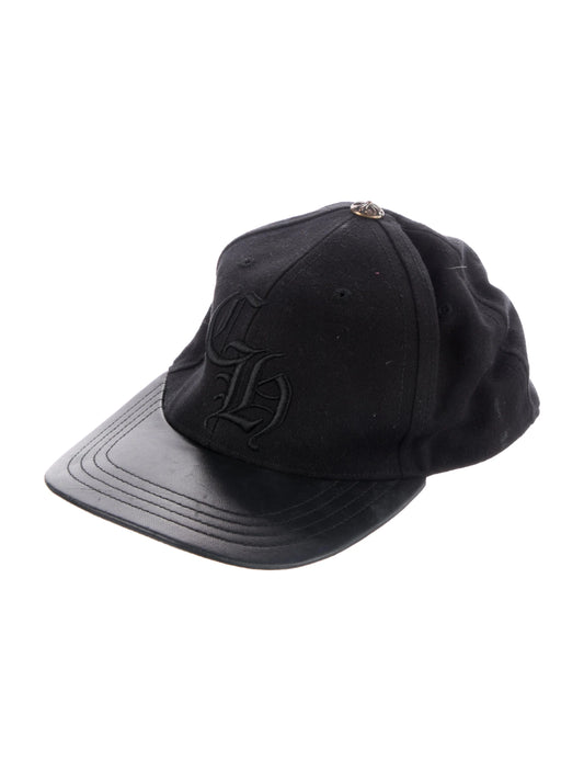 CH Leather Brim Fitted Hat