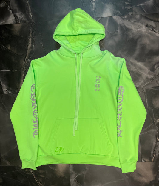 Chrome Hearts 1988 Lime Green Silver Glitter Holdie