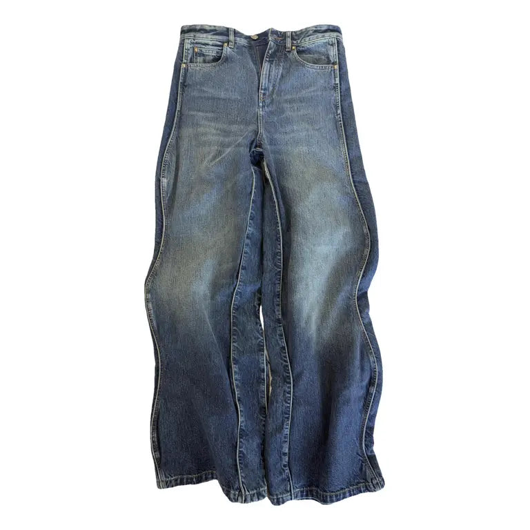 LV JEANS ZIG ZAG