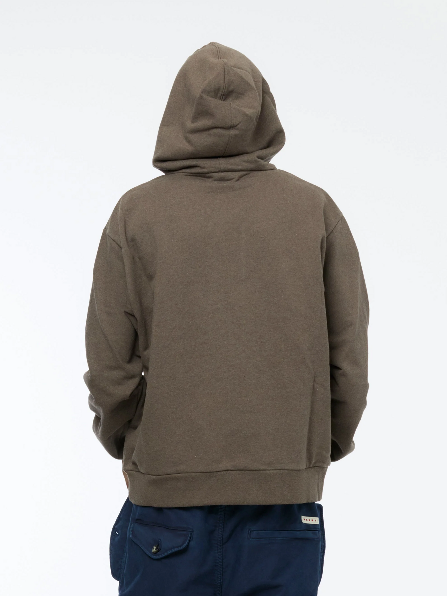 Marni Logo-Print Cotton-Jersey Hoodie