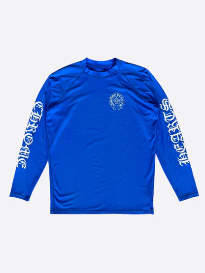 CH Horseshoe Logo Rash Guard Blue