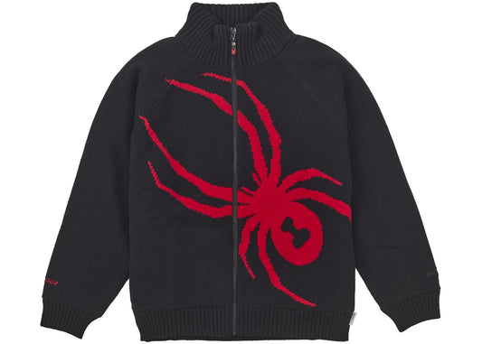 Supreme Spyder WINDSTOPPER Zip Up Sweater Black