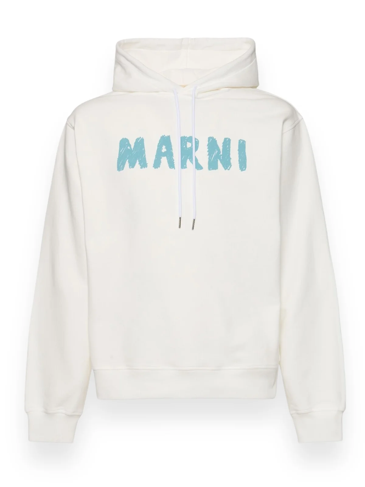 MARNI CRAYON LOGO PRINT HOODIE