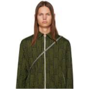 MARNI CHECK JERSEY JACQUARD JACKET