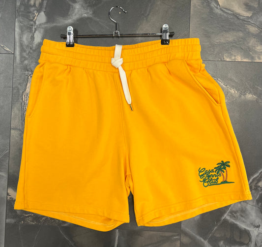 TENNIS CLUB EMBROIDERED SWEATSHORT