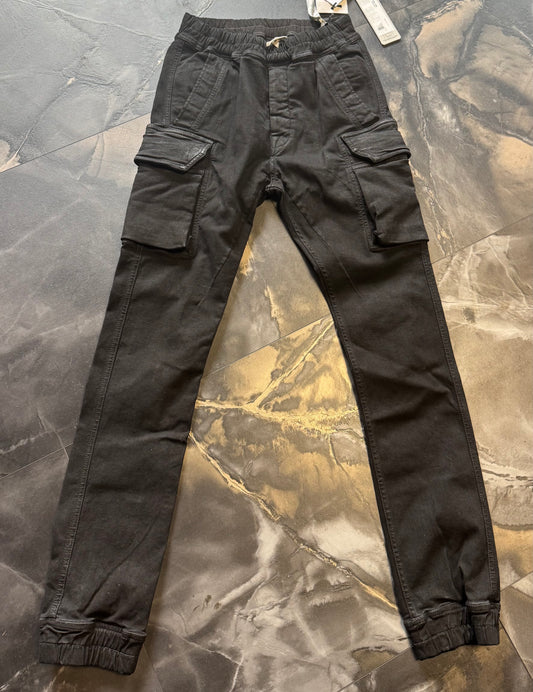 RICK OWENS DRKSHDW Black Porterville Mastodon Cut Jeans
