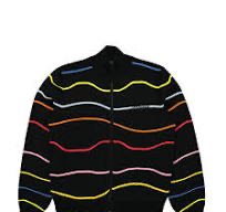 MARNI TECNO COTTON RAINBOW JACKET
