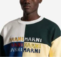 MARNI PUZZLE LOGO SWEATER