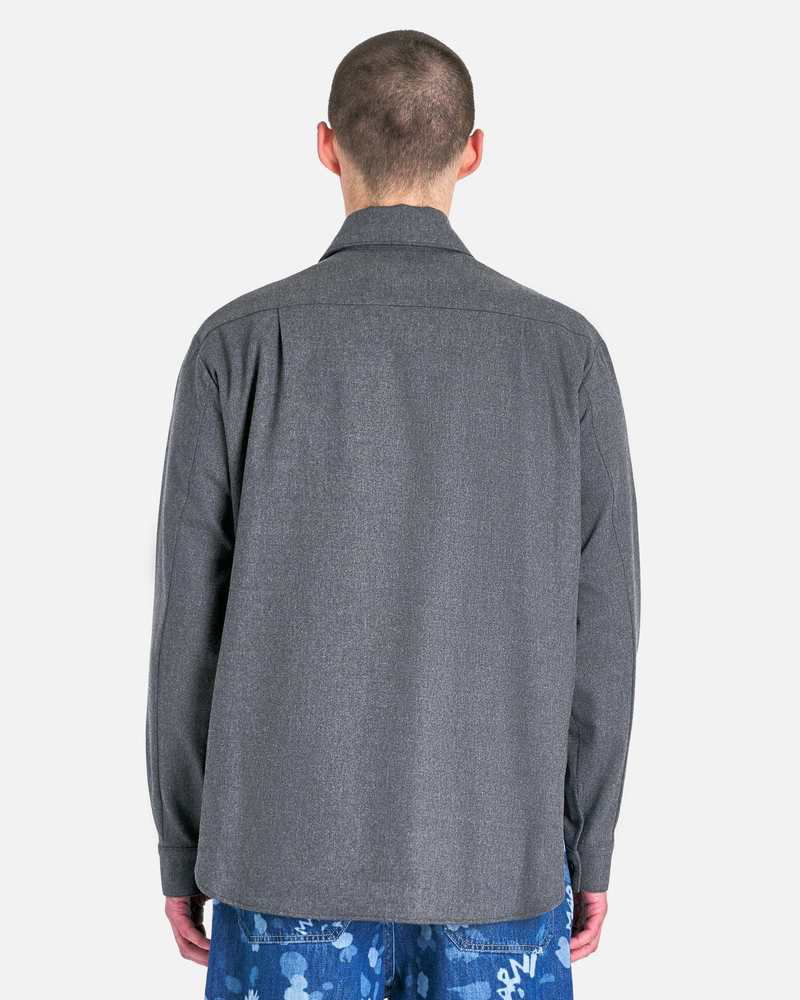 MARNI COMPACT WOOL FLANNEL