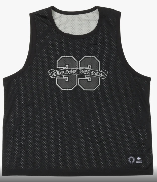 CH Mesh Sleeveless Jersey Black