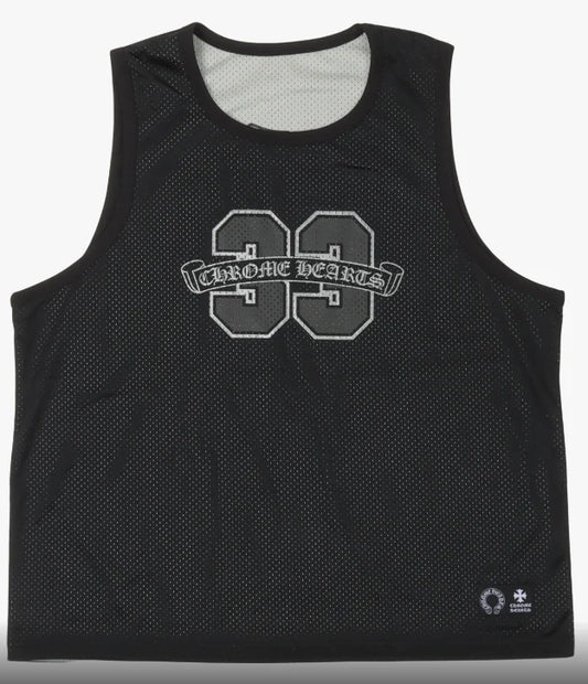 CH Mesh Sleeveless Jersey Black