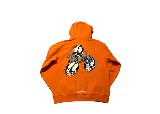 Chrome Hearts Matty Boy Link & Build Hoodie Orange