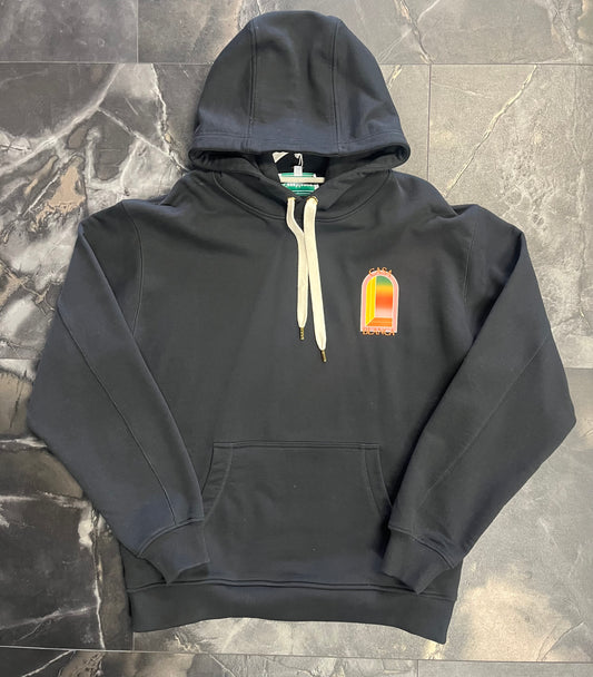 Gradient Arch Logo Hoodie
