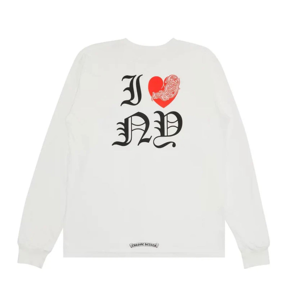 Chrome Hearts I Love NY L/S T-Shirt White