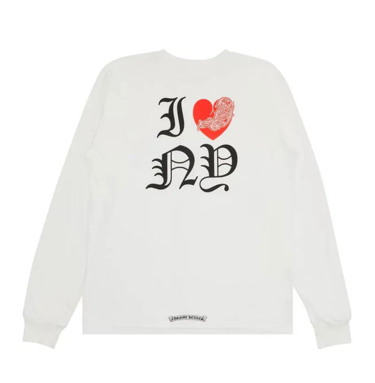 Chrome Hearts I Love NY L/S T-Shirt White