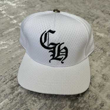 CH White Mesh Baseball Hat