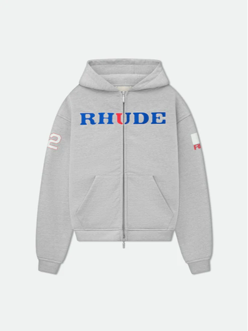 RACING ZIP UP HOODIE