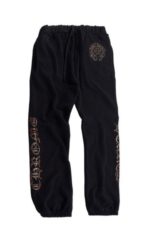 CHROME HEARTS 1988 SWEATPANTS BLACK/BROWN