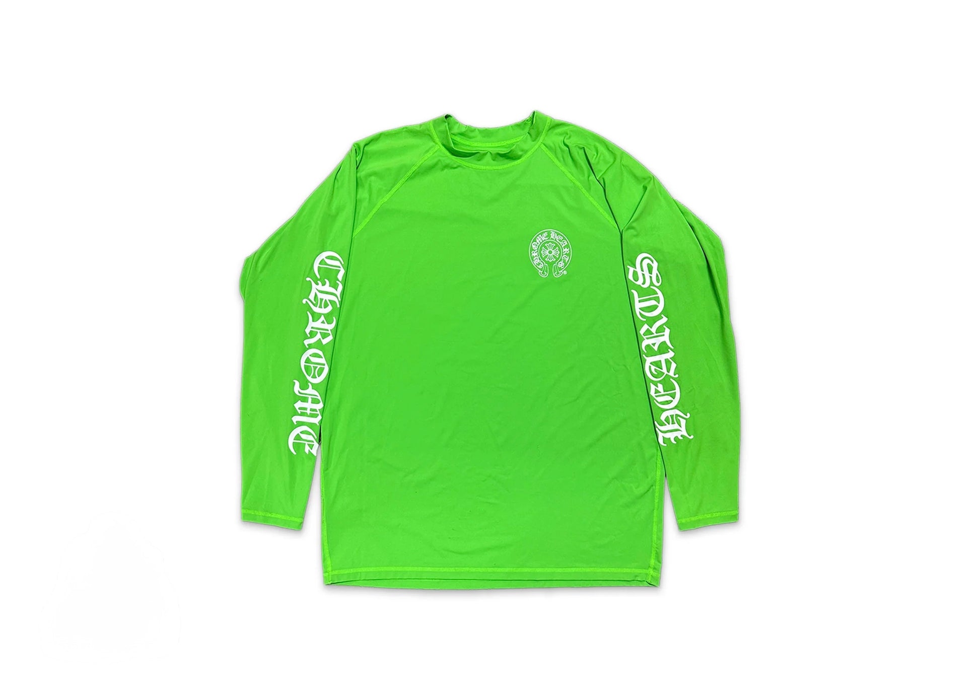 CH Horseshoe Logo Rash Guard Longsleeve Green