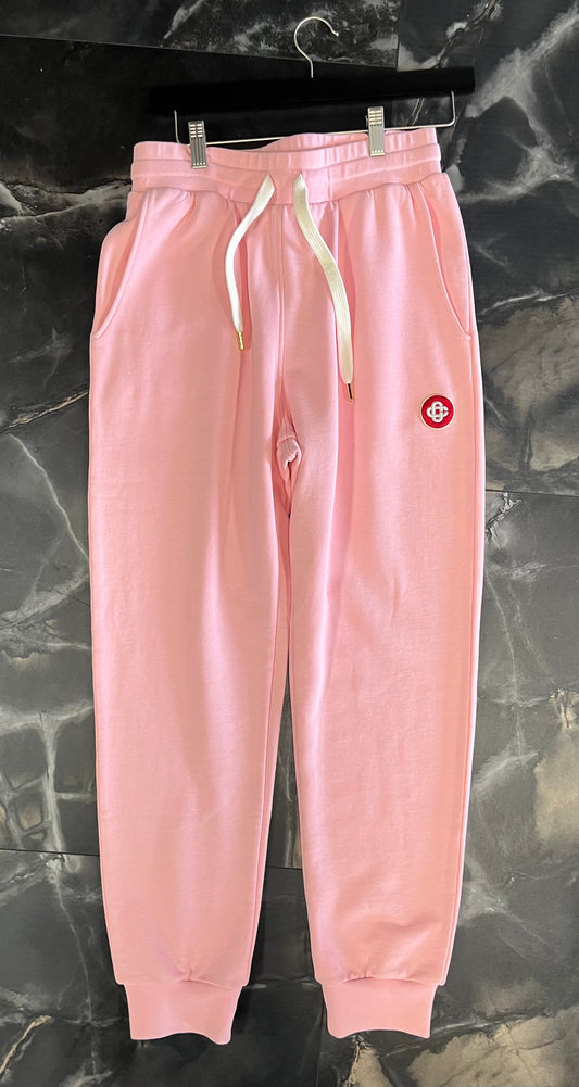 LOGO PATCH Pink pants